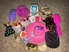 vintage barbie & Sindy Dolls Spares bundle & Accessories Sunglasses Hat etc