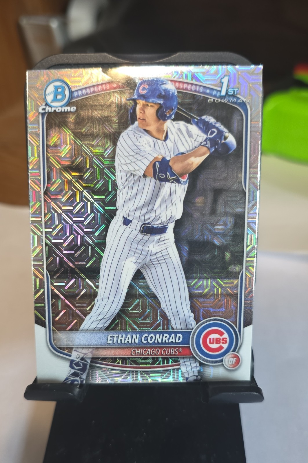 2025 Bowman Draft - Chrome Ethan Conrad #BDC-17 Mojo Refractor (RC)