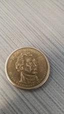 Misprint on James Monroe Gold Dollar.  Minted in 2008  1817-1825.