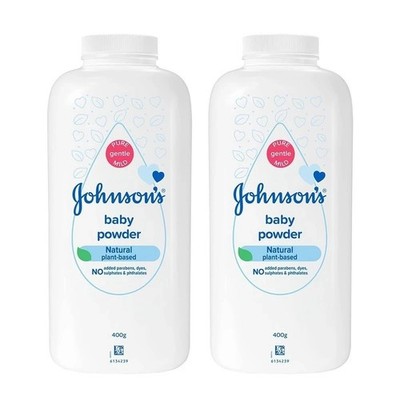 Johnson & Johnson Baby Powder For New Born Babies - 2 x 400g