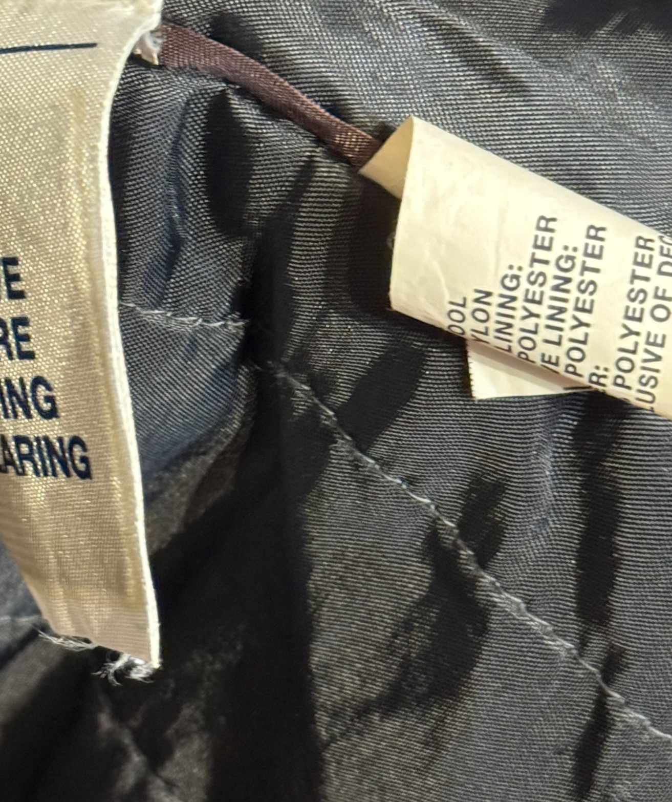 Gap Men Jacket Lined Wool Blend Winter Overcoat F… - image 6