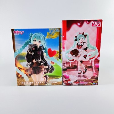 Hatsune Miku x TIROL Chocolate Trio-Try-iT Outdoor ver Figures SET NY SELLER