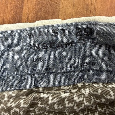 J.CREW Men's Stanton Chino Shorts, Tan Khaki Color, Size 29