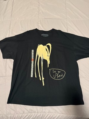 Travis Scott Astroworld Goat Utopia Festival T-shirt XL