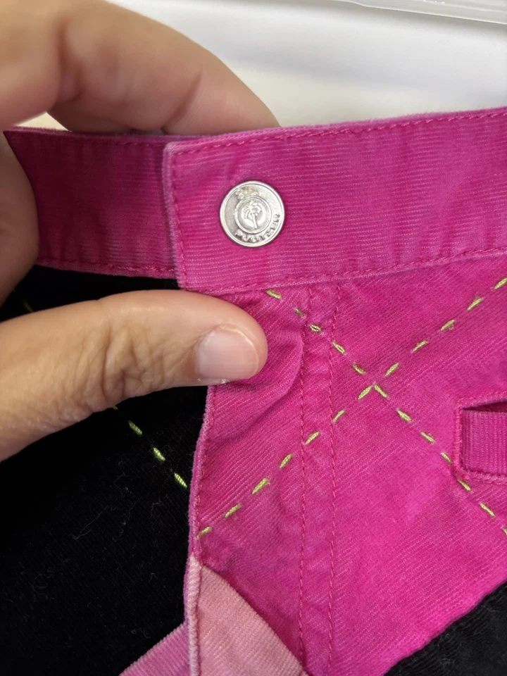 Falda Lilly Pulitzer Etiqueta Blanca Niñas 7 Patchwork De Colección En muy buen estado Cintura Ajustable Foto 3 de 4