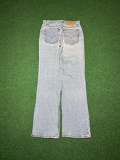 Levis 517 Womens 11 Jr Vintage 90s Bootcut 30x31 Light Wash Flare