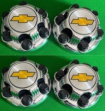 New 4pc.2000-2010 Chevy 1500 Truck Van 16 17 6 Lug Chrome Wheel Center Hub Cap