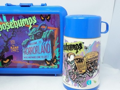 【廃盤】THROWBACK MEMORIES 3セット Vintage 1990s Goosebumps & Power Rangers Plastic Lunchbox Lunch w