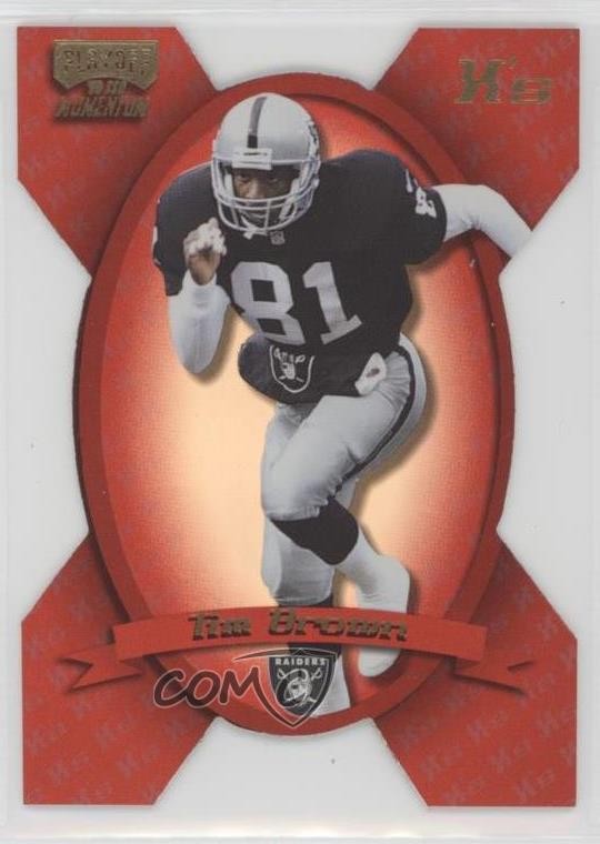 1999 Playoff Momentum SSD Xs 67/300 Tim Brown #133 HOF 6o3