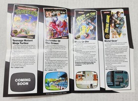 Ultra Nes Insert ULT-NES-US Q*Bert & Gyruss