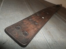 tawse/cane genuine dense leather VERY HIGH QUALITY RAZOR FACE with