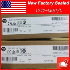 New Factory Sealed AB 1747-L551 SER C SLC 500 5/05 CPU Processor Unit Module PLC