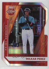 2021 Panini Elite Extra Edition Prime Numbers A Die-Cut 35/73 Milkar Perez 0w6