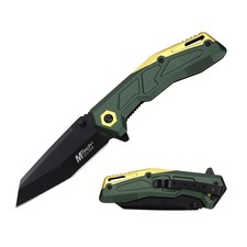 MTech Spring Assisted Knife w/Anodized Aluminum Handle  Low Carry Pocket Clip