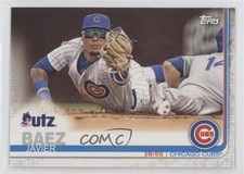 2019 Topps Utz Javier Baez #13 2f4
