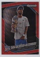 2024-25 Panini Prizm Black Ruby Wave Prizm Shai Gilgeous-Alexander #164 1yj