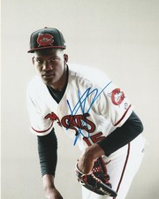 Abner Uribe Signed 8x10 Photo Auto Milwaukee Brewers Mudcats Autograph COA