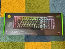 Razer Blackwidow V4 X Mechanical Gaming Keyboard, Yellow Switches, NEW IN BOX