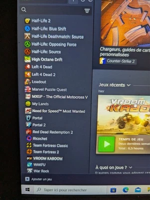 compte steam ( avec plus de 20jeux) - Photo 1/2