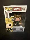 FUNKO POP ! LOKI 36 MARVEL DAMAGED BOX DB5