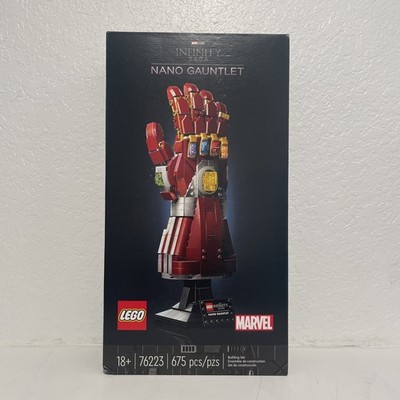 LEGO Marvel Avengers Nano Gauntlet 76223 Iron Man Retired New Sealed Complete S3