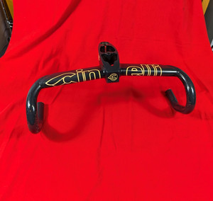 Guidon Cinelli Ram 2 Carbone Intégré Rouge - Pour Vélo De Route - Occasion