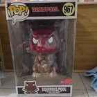 Funko Pop! Deadpool Squirrelpool Flocked GameStop Exclusive Vinyl #967