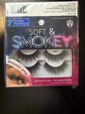 salon perfect soft&smokey eyelashes diffused tips blended fibers&nbsp;Pack of 4 Boxes
