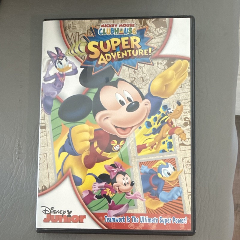 Disney Mickey Mouse Clubhouse: Super Adventure! DVD G 2007 English/French/Sp