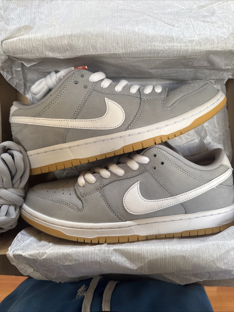 Nike SB Dunk Low Pro ISO 'Orange Label Wolf Grey Gum' (DV5464-001