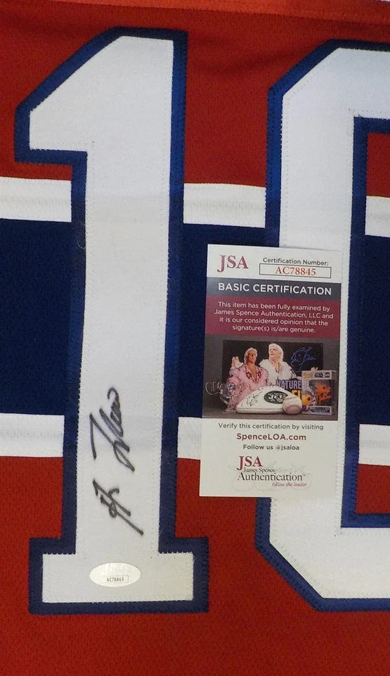 Autographed Guy Lafleur Montreal Canadiens Jersey JSA - Image 2 of 2