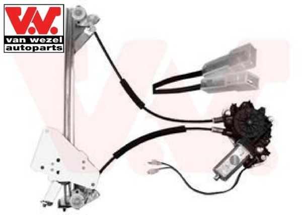 Van Wezel 2758261 Fensterheber Kreuzarm Reparatursatz Fenster Heber FüR Mazda-image