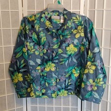 Alfred Dunner Petite, button down Blazer Women's 14P