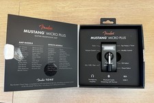 Fender Mustang Micro Plus Electric Guitar Headphone Amplifier