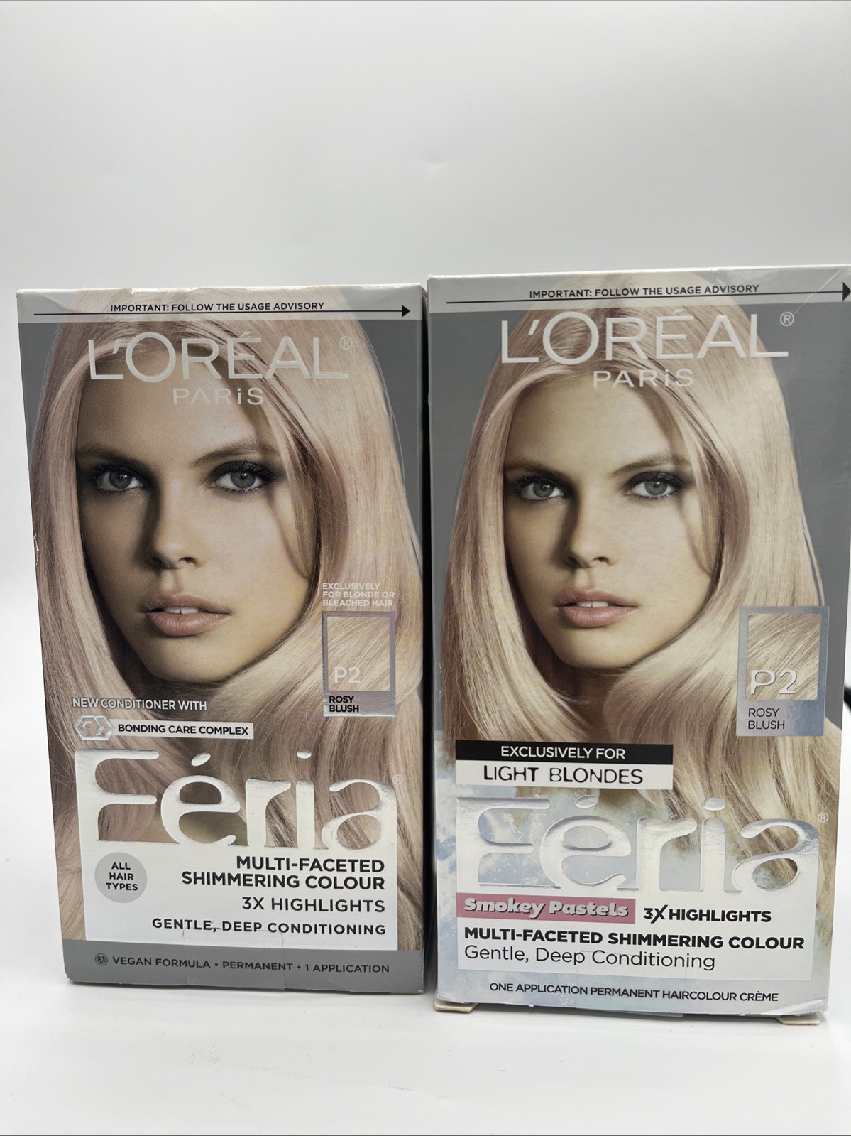 P2 Smokey Pink New In Box
