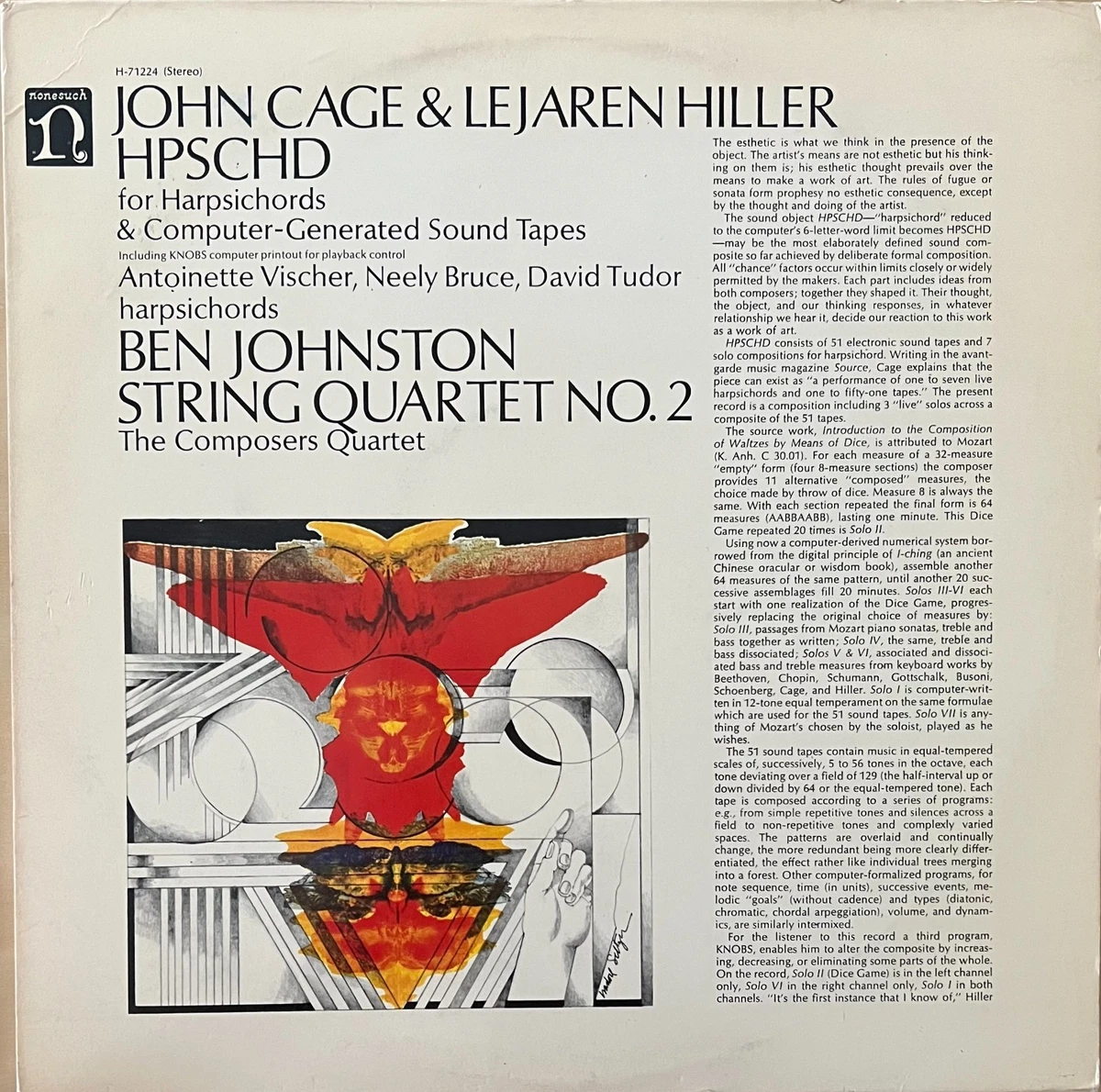 John Cage LP Vinyl Records for sale | eBay
