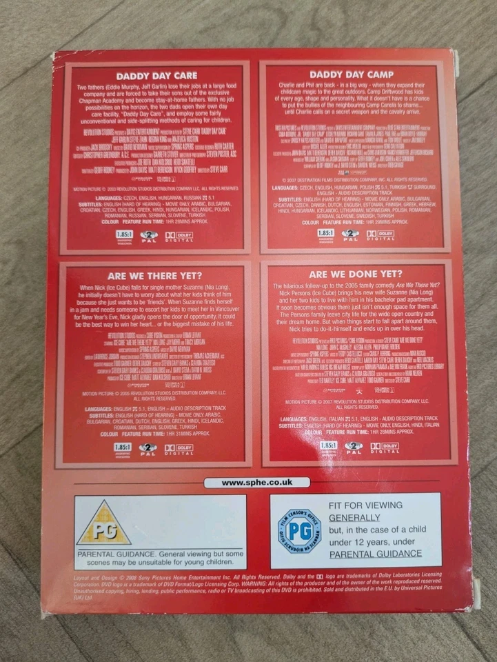 Daddy Day Care, Daddy Daycamp, Are We There Yet and Are We Done Yet 4 movie DVD - Image 2 of 2