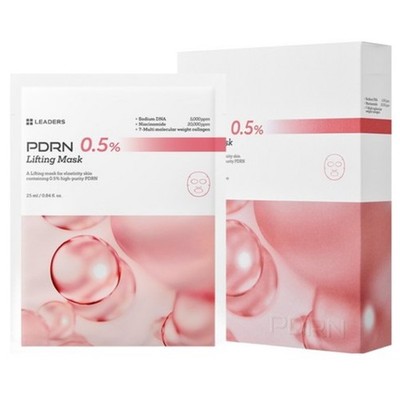 [LEADERS] PDRN 0.5% Lifting Mask - 1pack (10pcs)