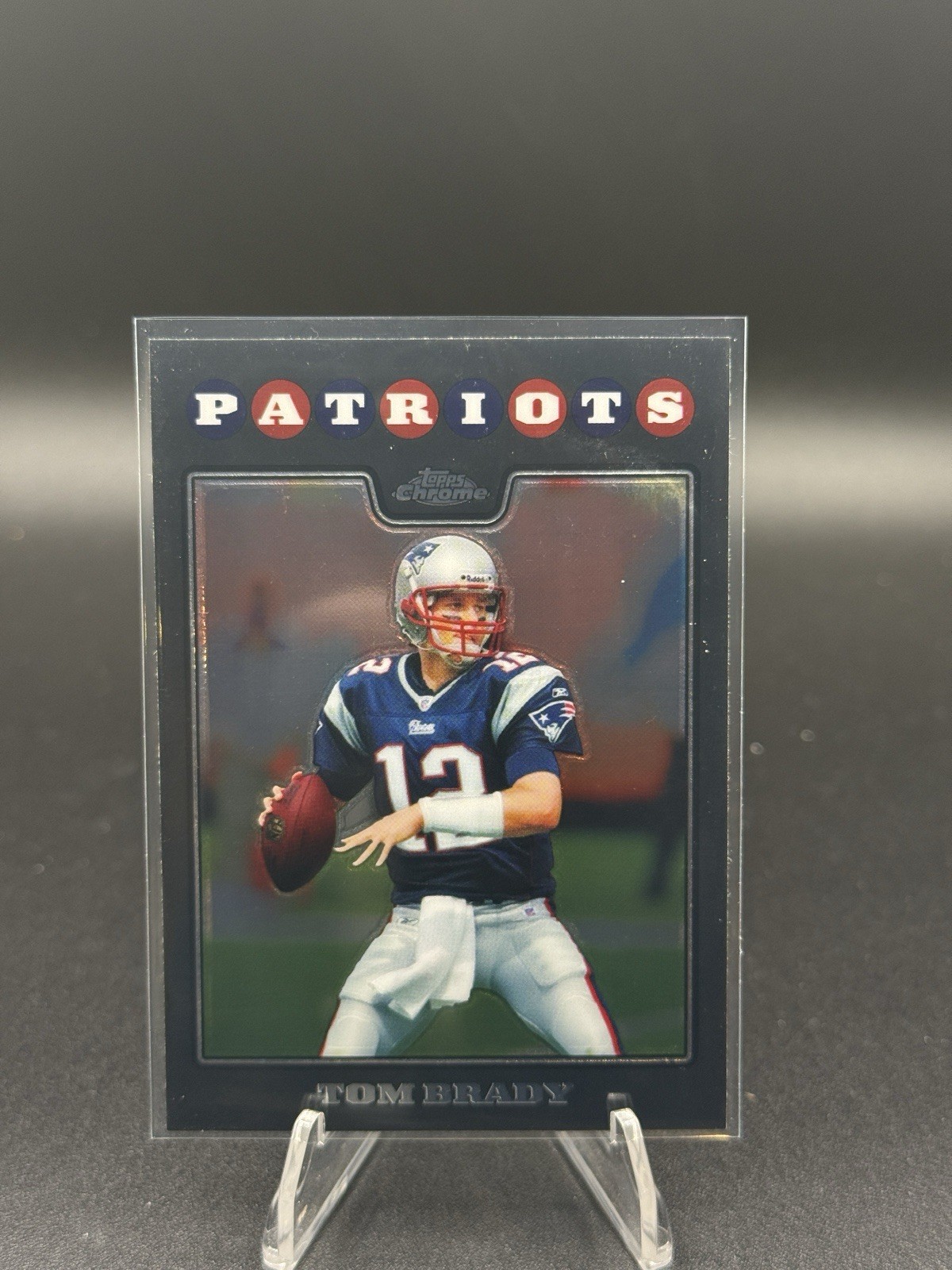 2008 Topps Chrome #TC3 Tom Brady Patriots