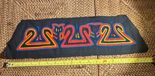 Vintage Mola Panama - Hand Stitched Colorful Strip