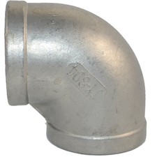 2 Inch Npt Threaded Female Elbow 90 Degree Stainless Steel 304 Pipe Fitting