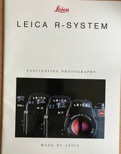 Catalog Leica R SERIES R6.2 R E R7 Photography Japan from Japan