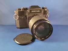 SEARS 500 MX TLS Film Camera w/ 35-70mm Zoom Lens - Vintage SLR - 35mm Film