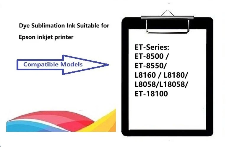 VC DYE Sublimation Refill Ink Bottle (non-OEM) 552 for ET-8500 ET-8550 Printer - Image 2 of 4