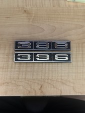 Front Fender 396 Emblem Set 1969-1972 Chevrolet Chevy Gmc