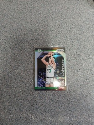 Larry Bird 2018 2019 Panini Prizm Hall Monitors Silver Prizm #2