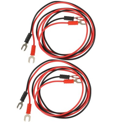 4 Pcs Test Cable Ground Wire Turnatble Record Player Earth Grounding