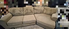  Large Beige Sectional Sofa 