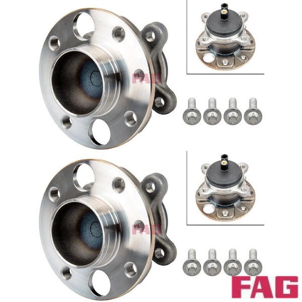 2X Radlagersatz Fag 713633290 2 Radlager Satz Links Rechts Hinterachse-image