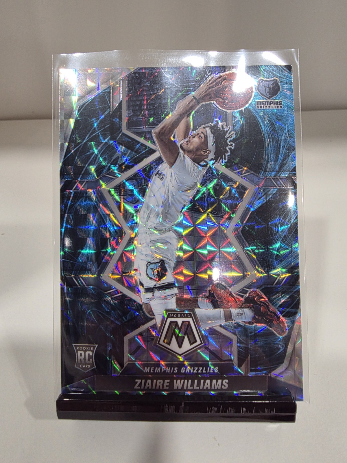 Zaire Ziaire Williams - Genesis - Case Hit - 2021-22 Mosaic RC #216 Grizzlies